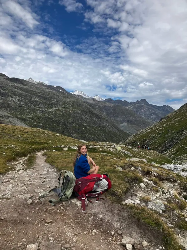 Image story Anne geniet met volle teugen van haar woonplaats Luzern!